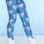Denim Leopard Pink Bow - NEW!