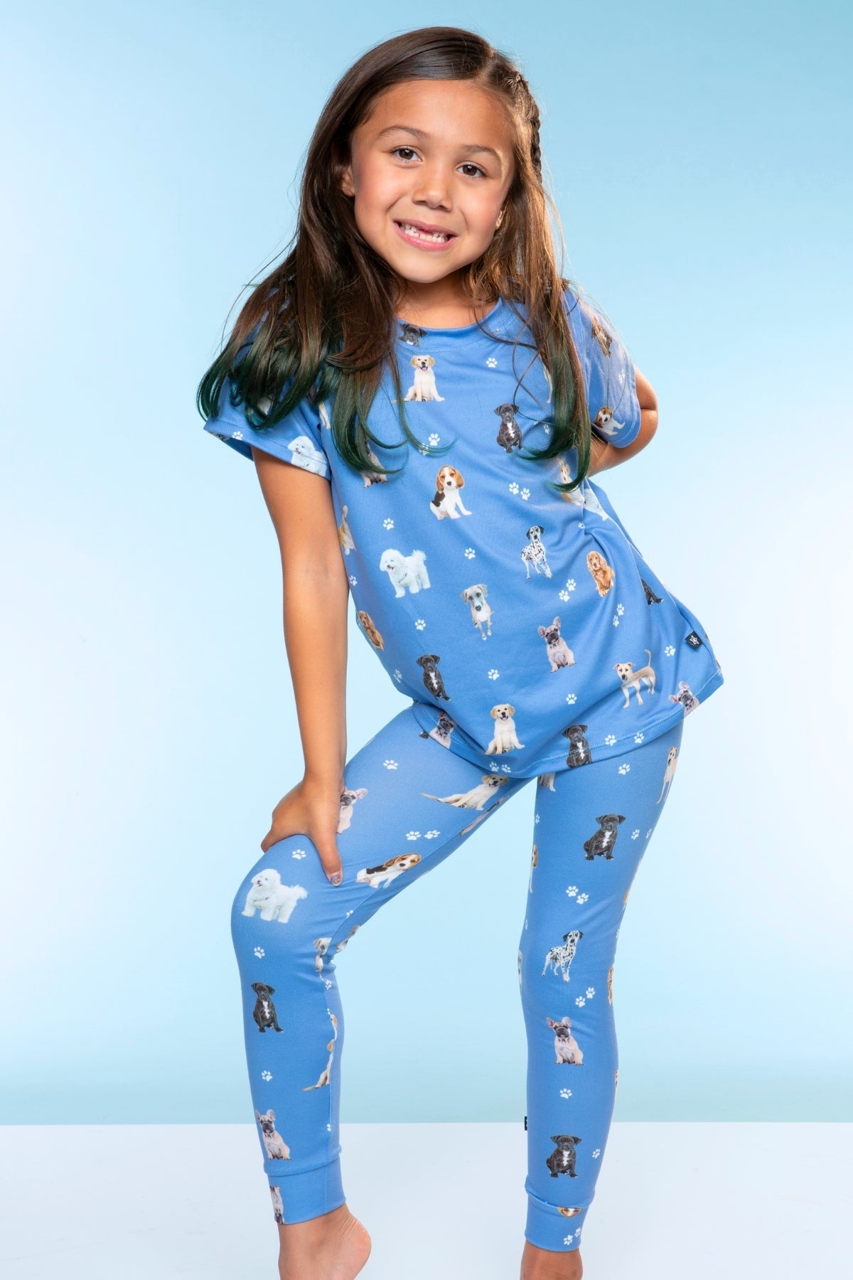 Simply Soft Short Sleeve Tee & Slim Lounge Bottom