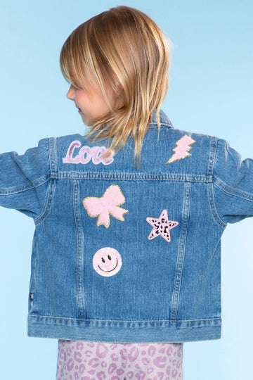 The Perfect Denim Jacket - Denim Patches - NEW!