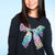 Black Rainbow Bow - NEW!