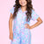 Blue Pink Bow Floral - NEW!