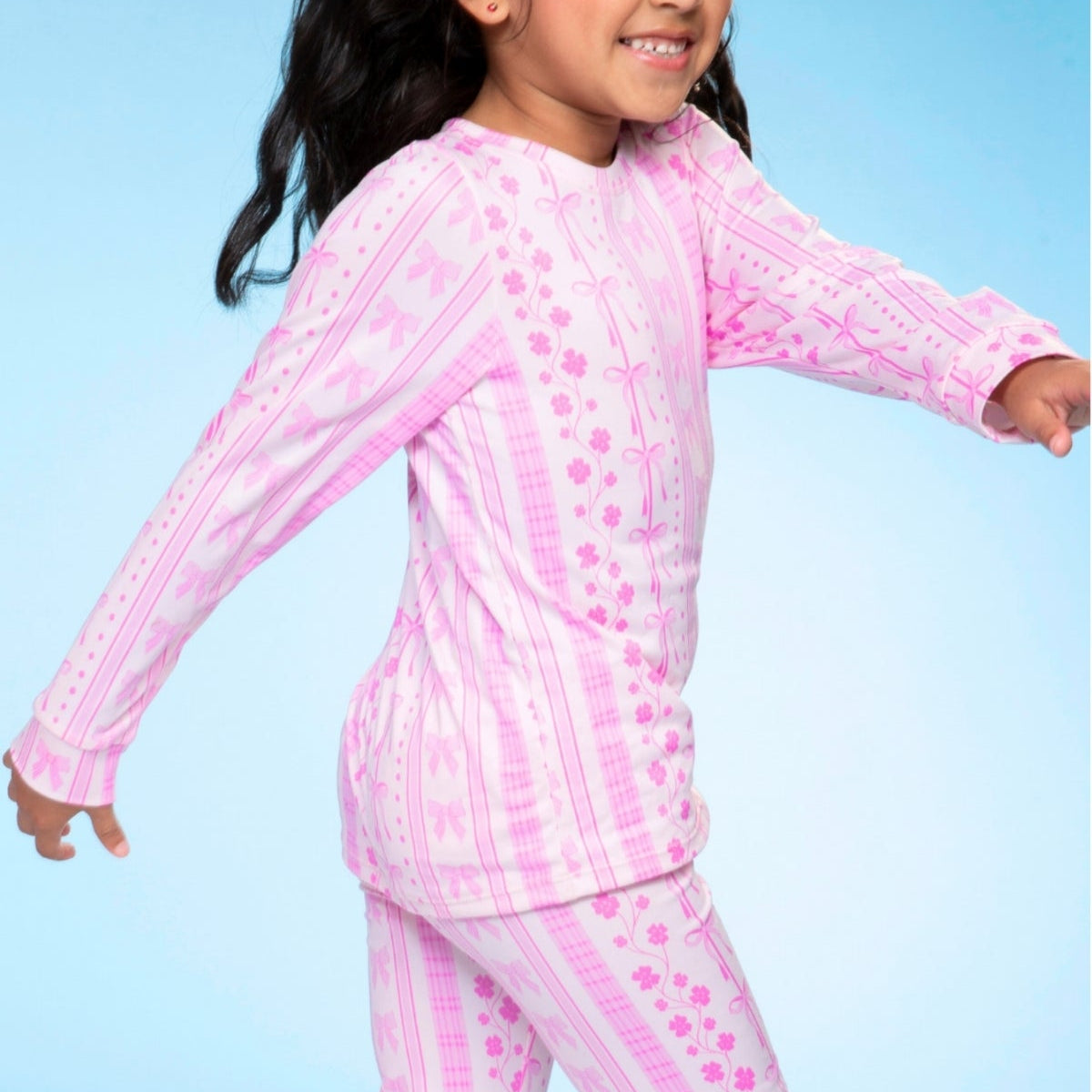 Simply Soft Long Sleeve Crew & Slim Lounge Bottom