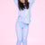 Blue Pink Bow Floral - NEW!
