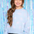Light Blue Pink Bow - NEW!