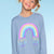 Vintage Denim Rainbow Smile - NEW!