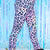 Neon Lt Pink Leopard Splatter Black - NEW!