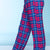 Navy Red Plaid - NEW!