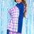 Pink Navy Plaid - NEW!