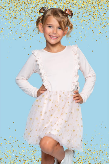 slim fit dress slacks Shooting Star Tulle Dress, 12 main image 1