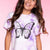 Purple Tie Dye Butterfly - NEW!