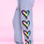 Heather Grey Rainbow Heart - NEW!