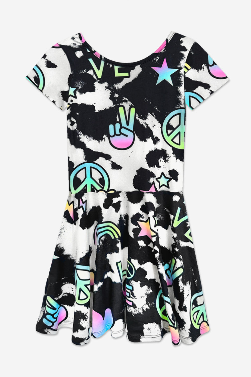 Simply Soft Short Sleeve Skater Dress