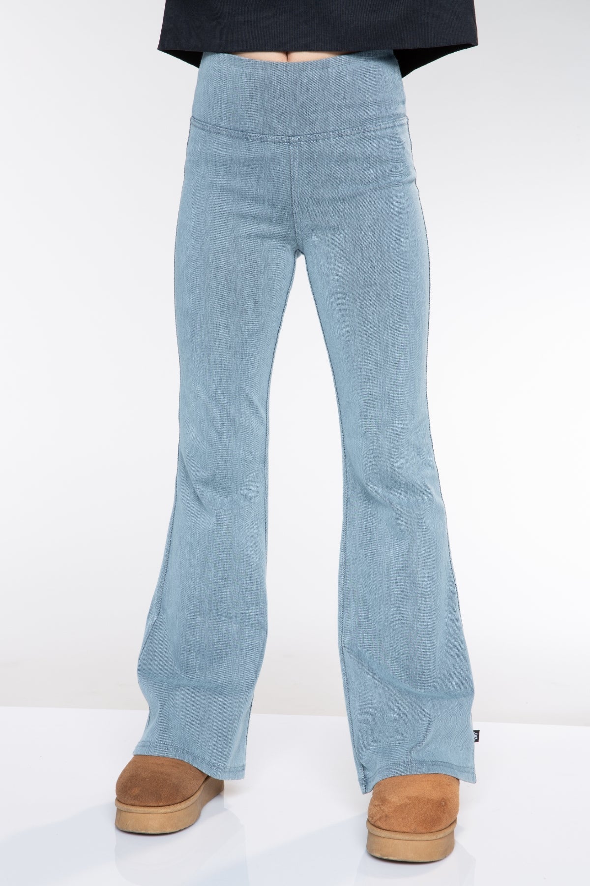 Super Stretch Soft Denim Flare Jegging