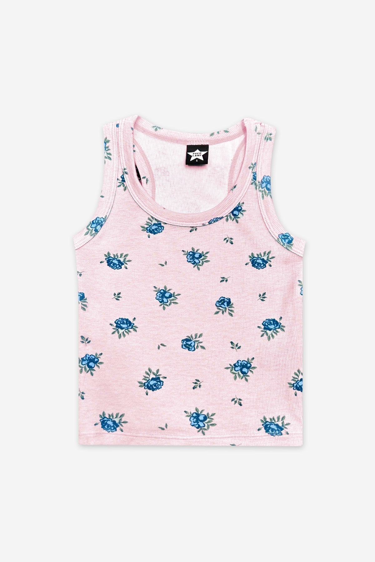 Ultra-Soft Ribbed Scoop Racer Tank