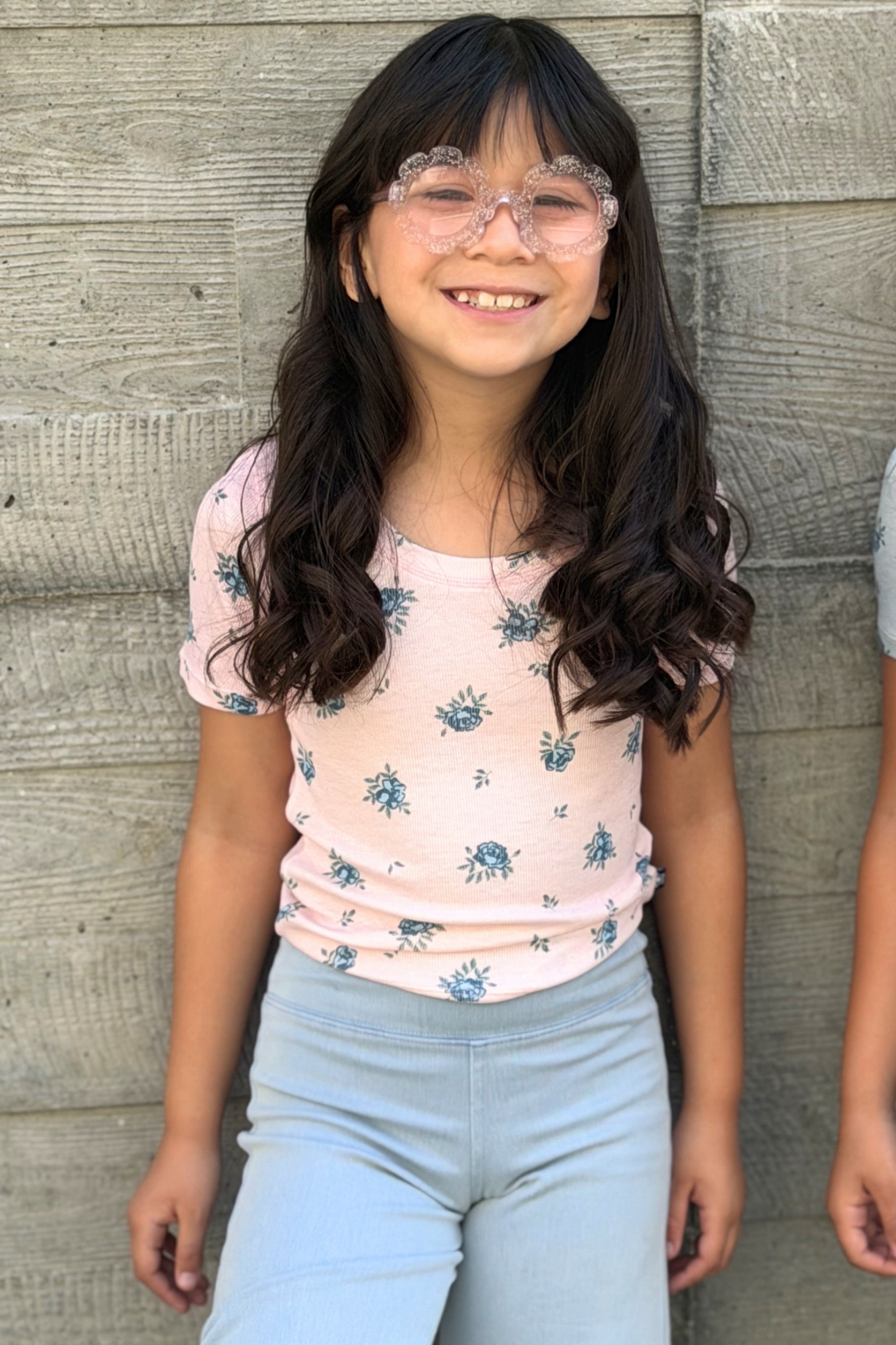 Ultra-Soft Ribbed Fitted Tee - Black - NEW!