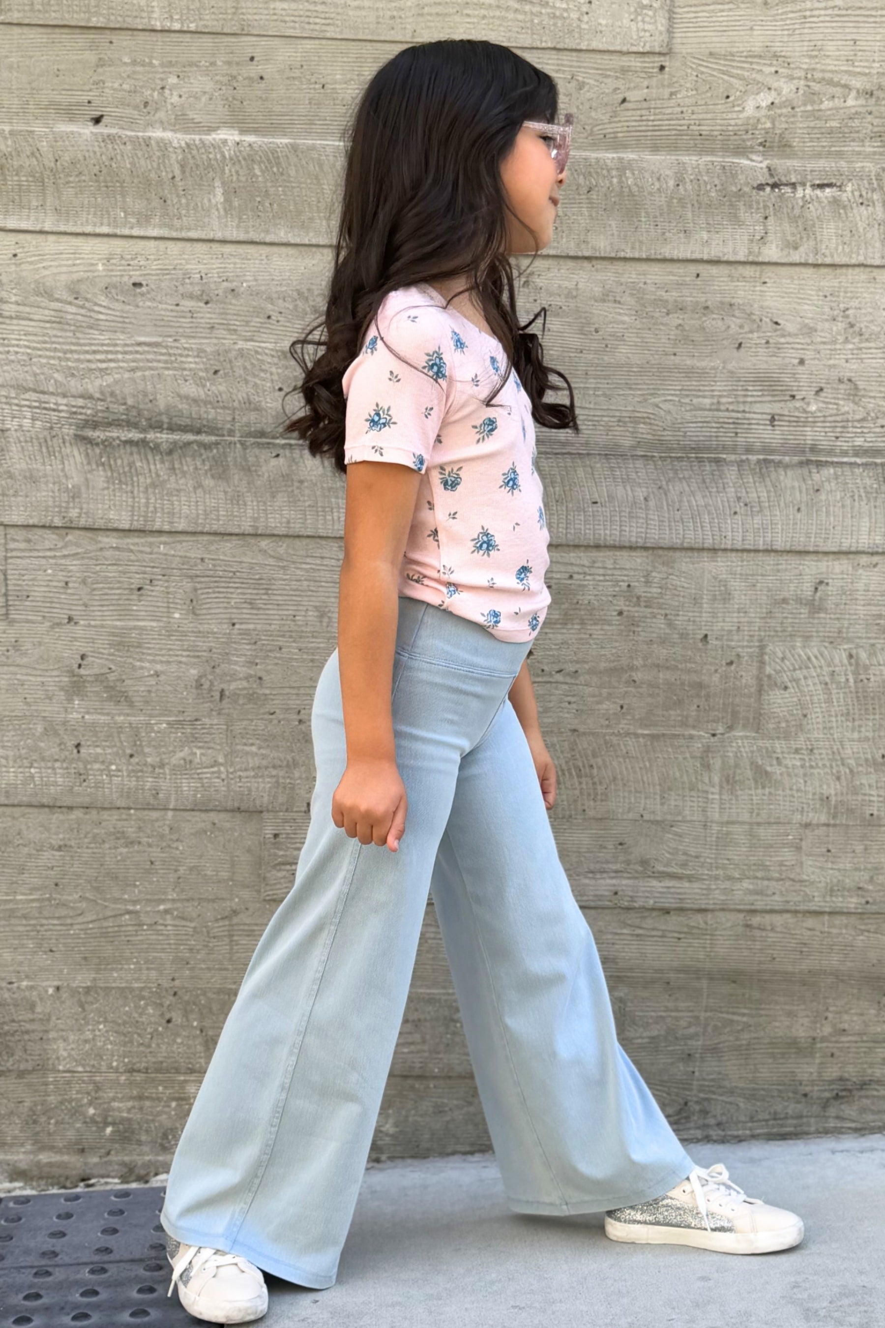 Ultra-Soft Ribbed Fitted Tee - Black - NEW!