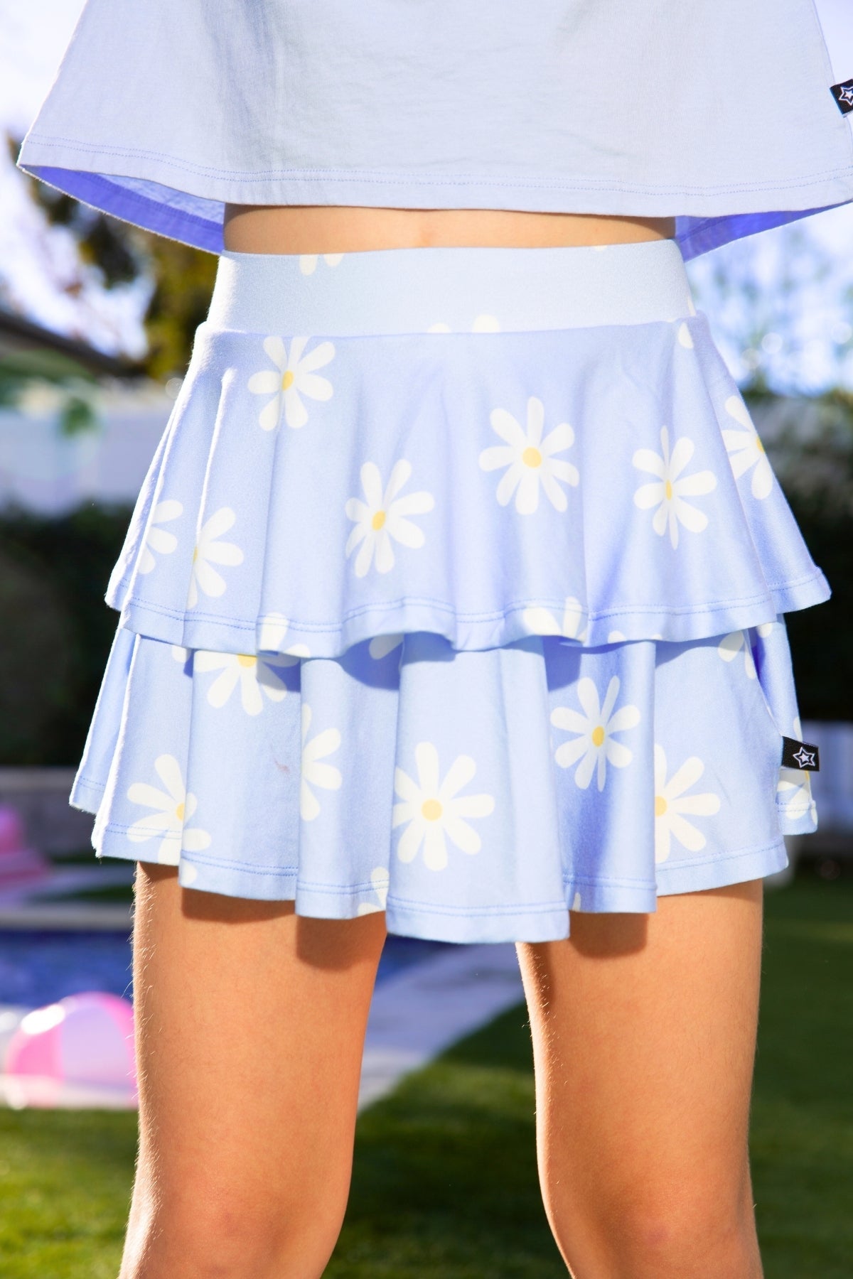 Simply Soft Double Ruffle Skort