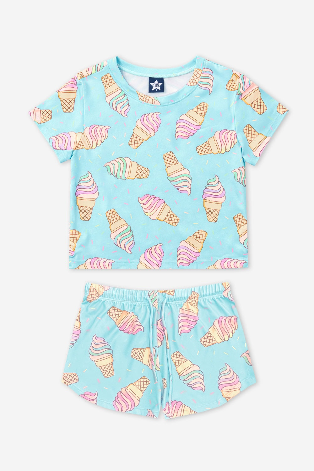 Simply Soft Easy Tee & Dolphin Short