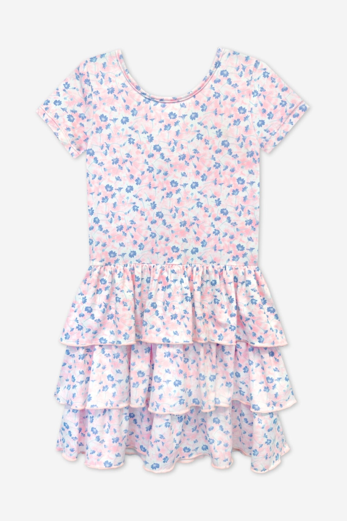 Founder Faves - 2 Pack Ruffles & Tumble - Tie-Dye Floral Pink Sparkle - NEW!
