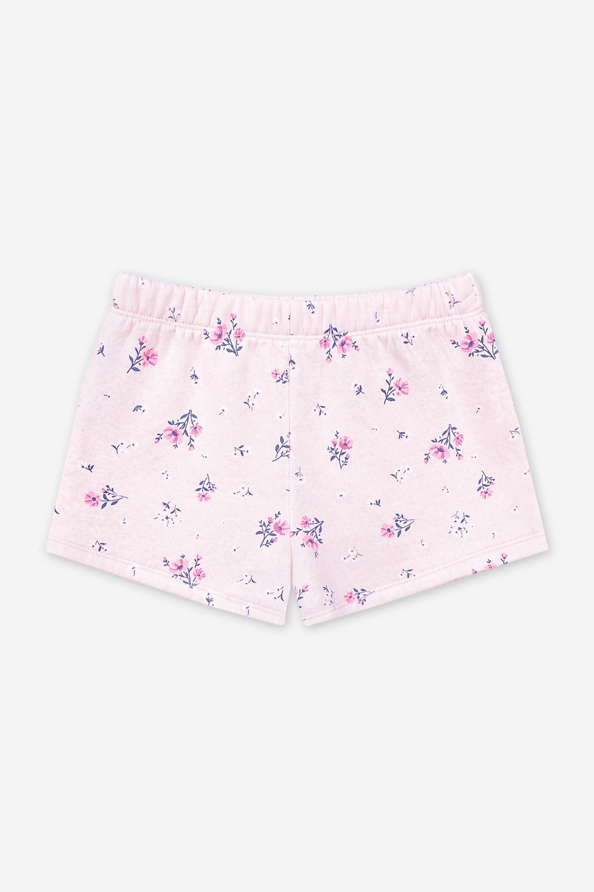 Cloud Soft French Terry Dolphin Short - Blush Ditsy Lilac Floral - NEW!