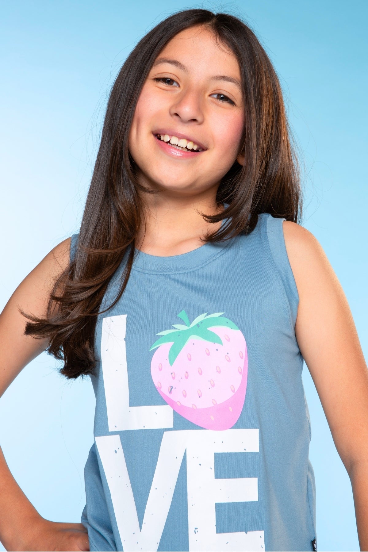 Simply Soft Tank & Dolphin Short Set - Black Rainbow Ombre Icons - NEW!