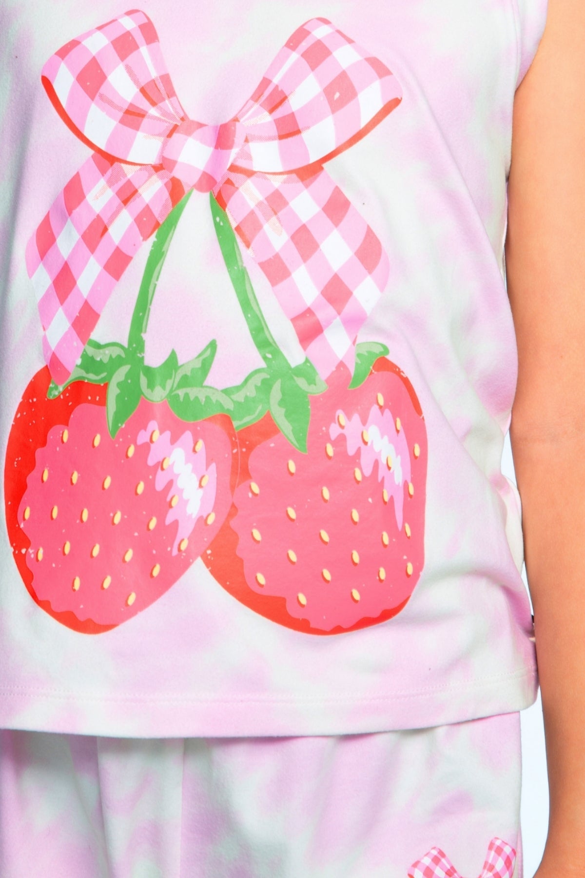 Simply Soft Tank & Dolphin Short Set - Black Rainbow Ombre Icons - NEW!