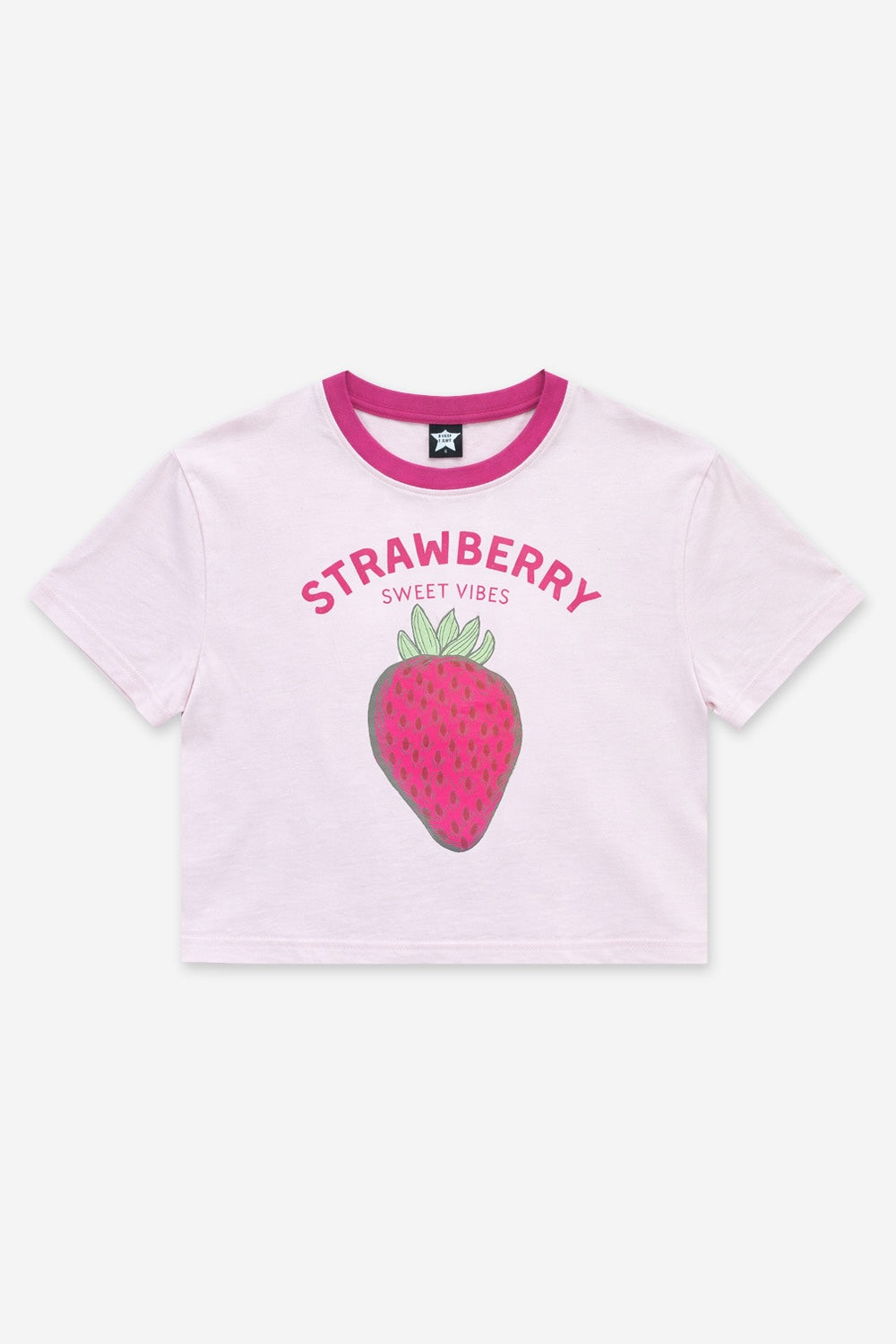 Washed Cotton Drop Shoulder Tee.