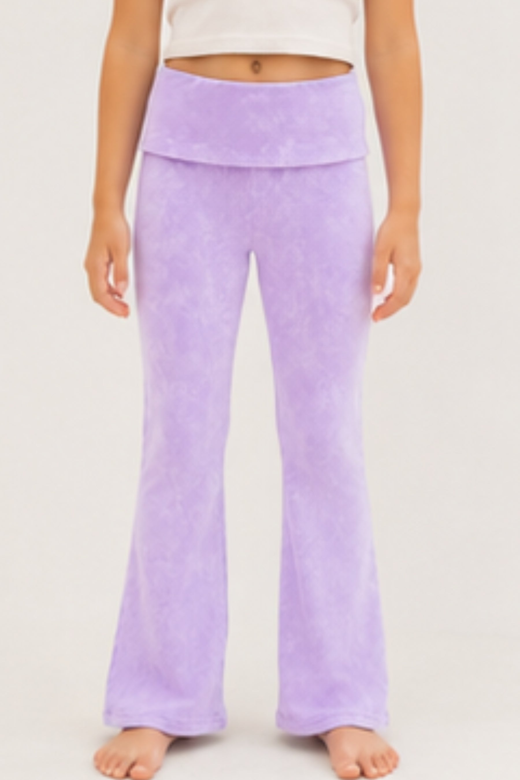 Vintage Washed Foldover Flare