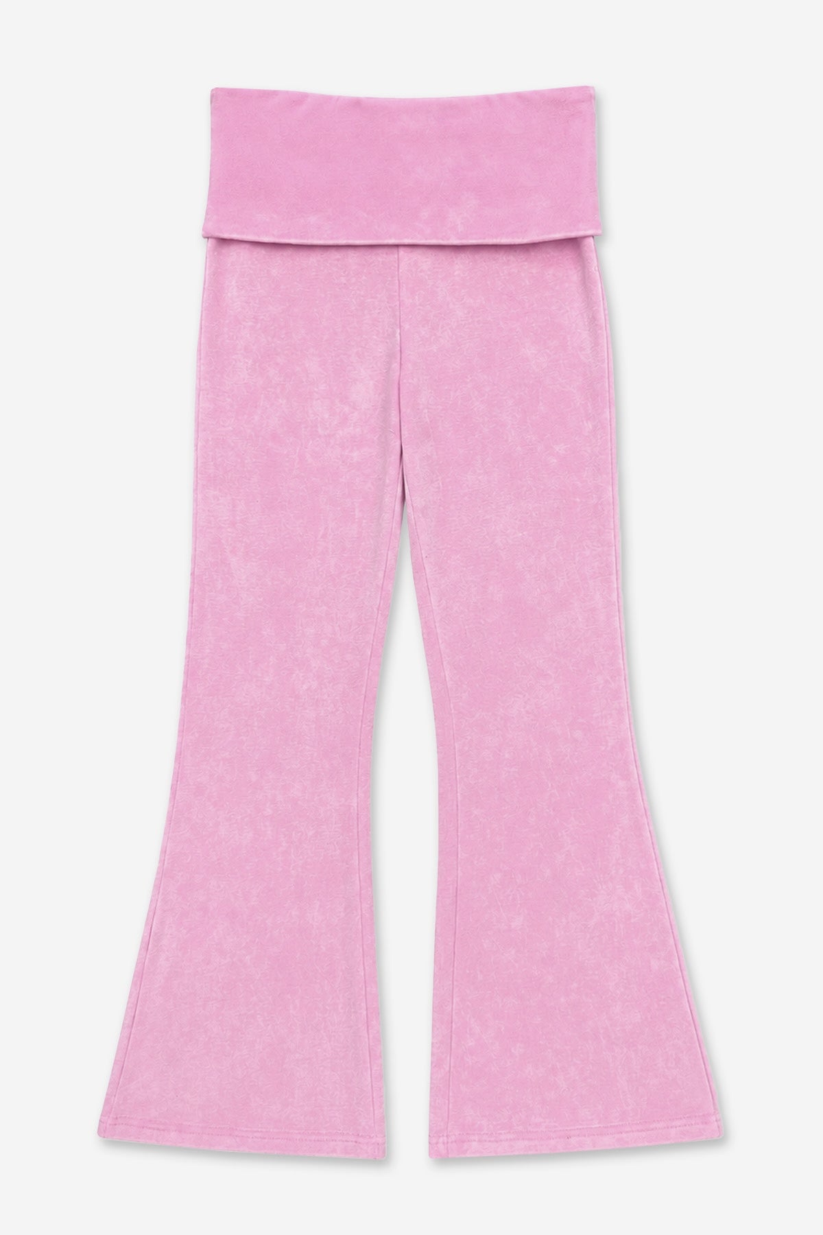 Vintage Washed Foldover Flare - Pink - NEW!