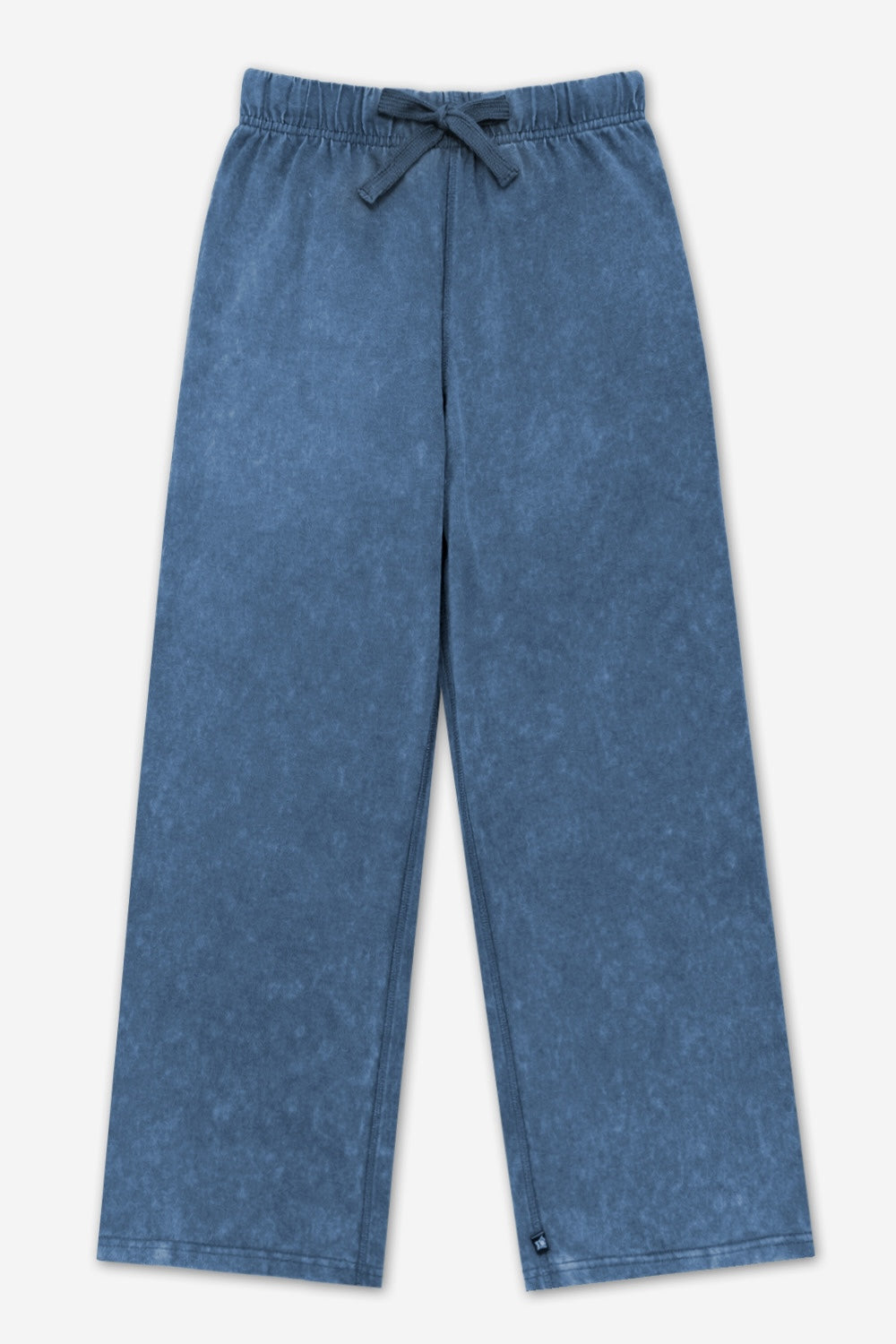 Vintage Washed Cotton Wide Leg Pant