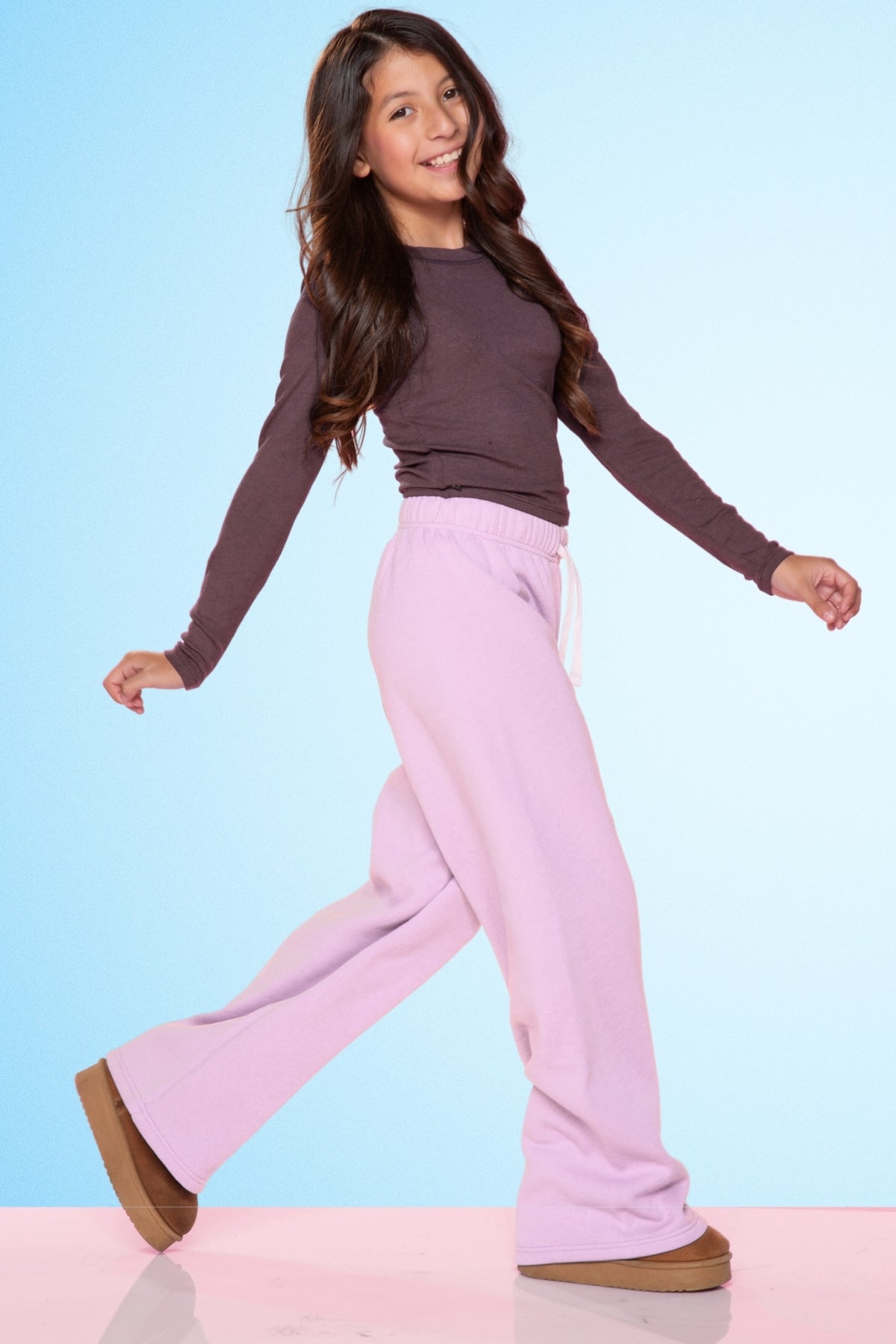 Cloud Soft French Terry Wide Leg Sweatpant