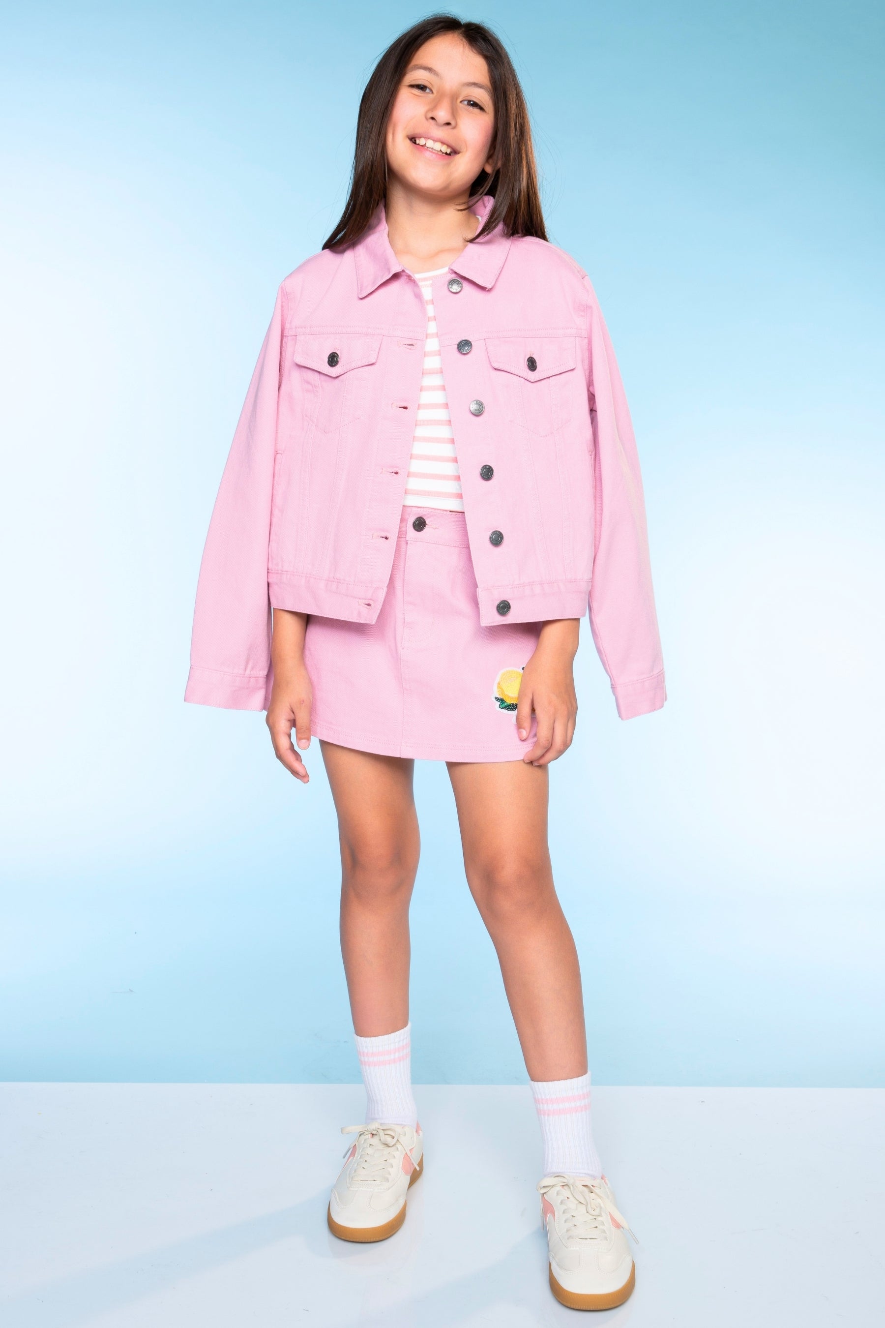 The Perfect Denim Jacket - Lt Denim Milkshake