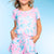Pink Teal Tie Dye - NEW!