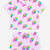 Hot Pink Rainbow Snowcone - NEW!