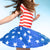Red White & Blue Stripe & Stars - NEW!