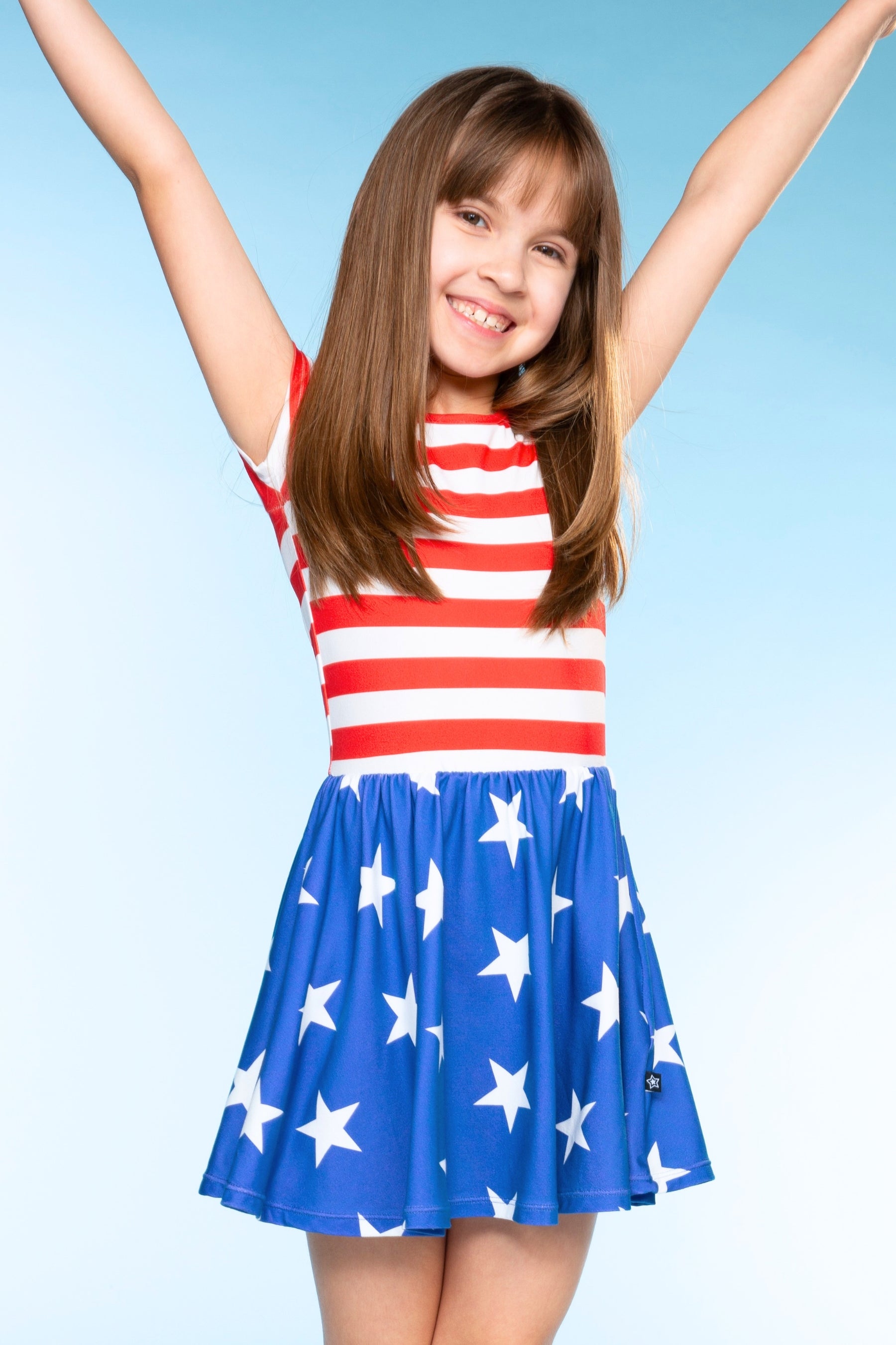Simply Soft Short Sleeve Be Happy Dress - Pink Leopard Rainbow