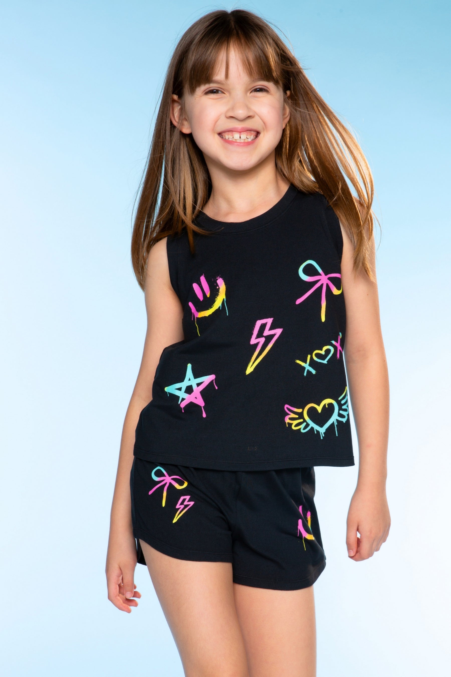 Simply Soft Tank & Dolphin Short Set