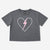 Charcoal Heart Bolt - NEW!