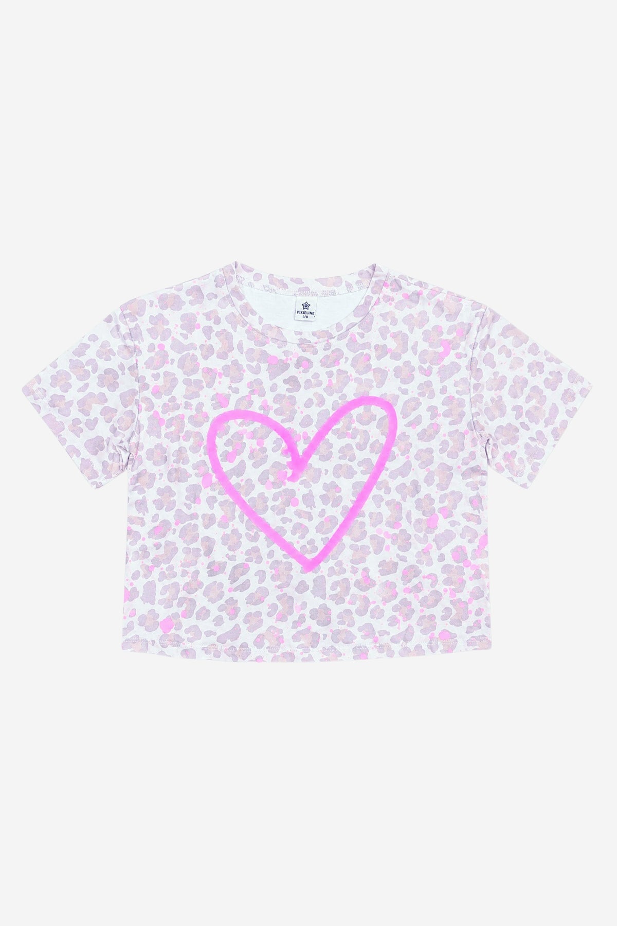 3 Pack Pink Leopard Tshirts & Wide Leg Set - Hot Pink Leopard - NEW!