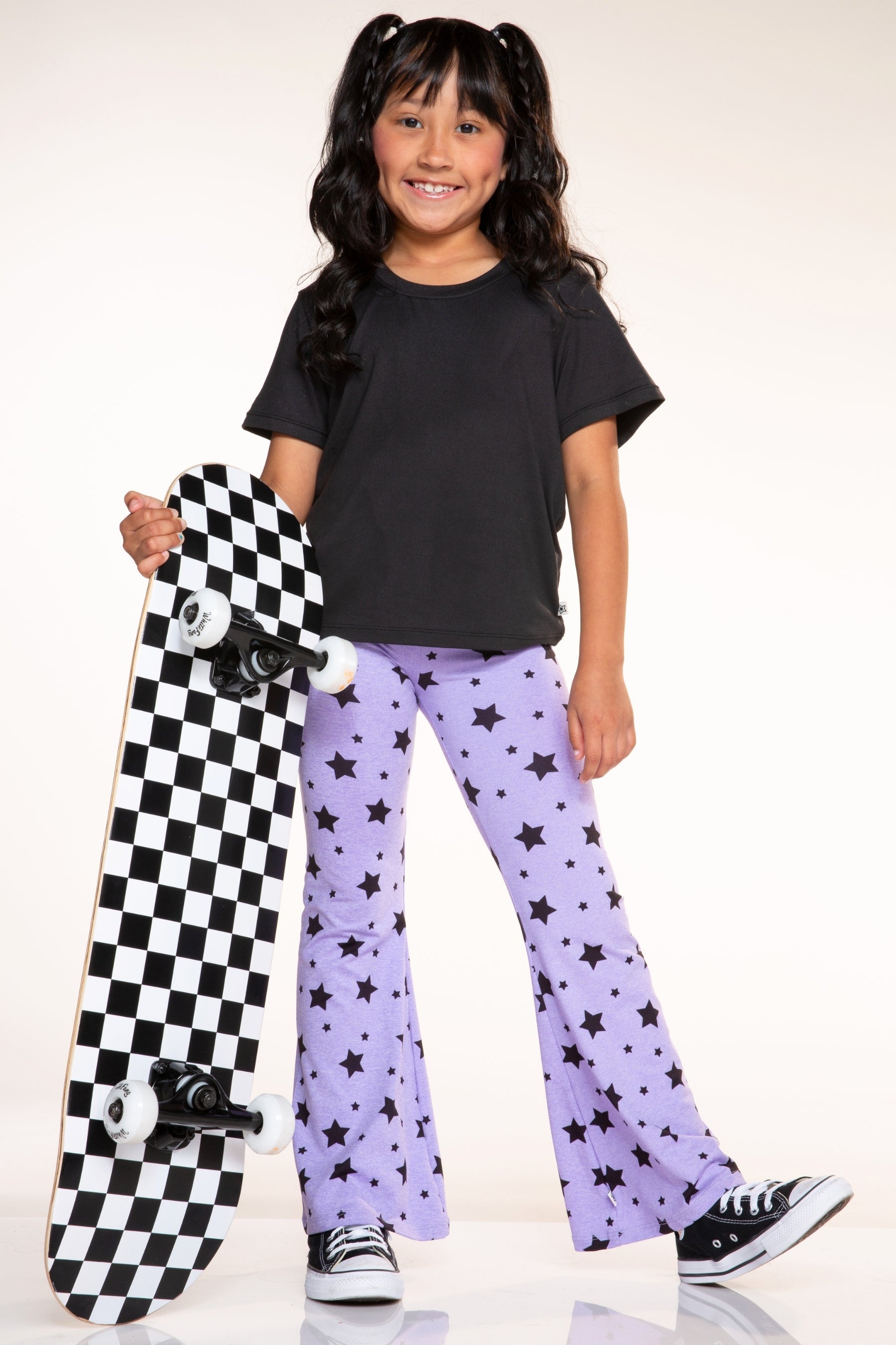 Simply Soft Luxe Flare Legging - Navy Heather Blue - NEW!
