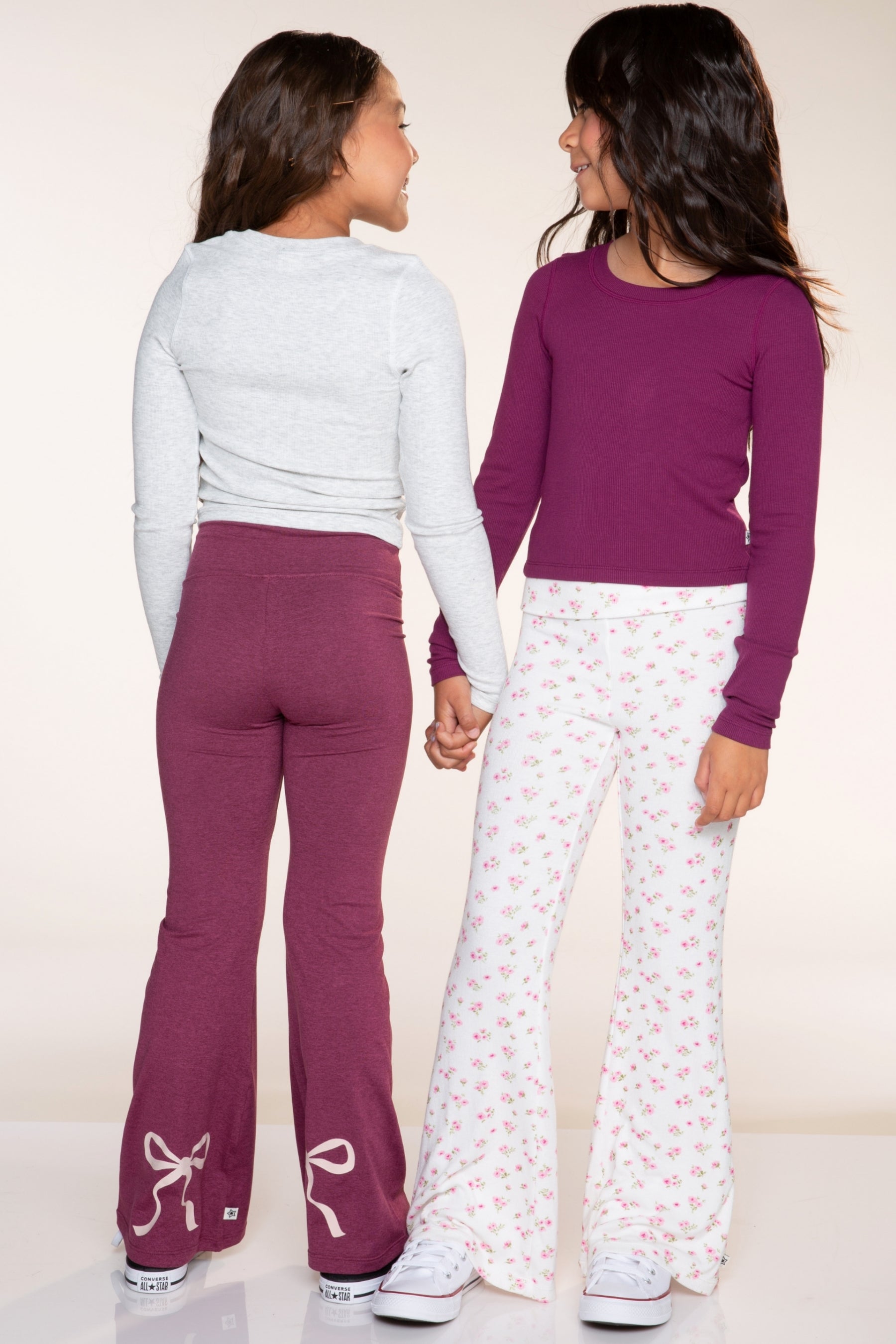 Simply Soft Luxe Flare Legging - Navy Heather Blue - NEW!