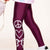 Burgundy Peace Love Bow - NEW!