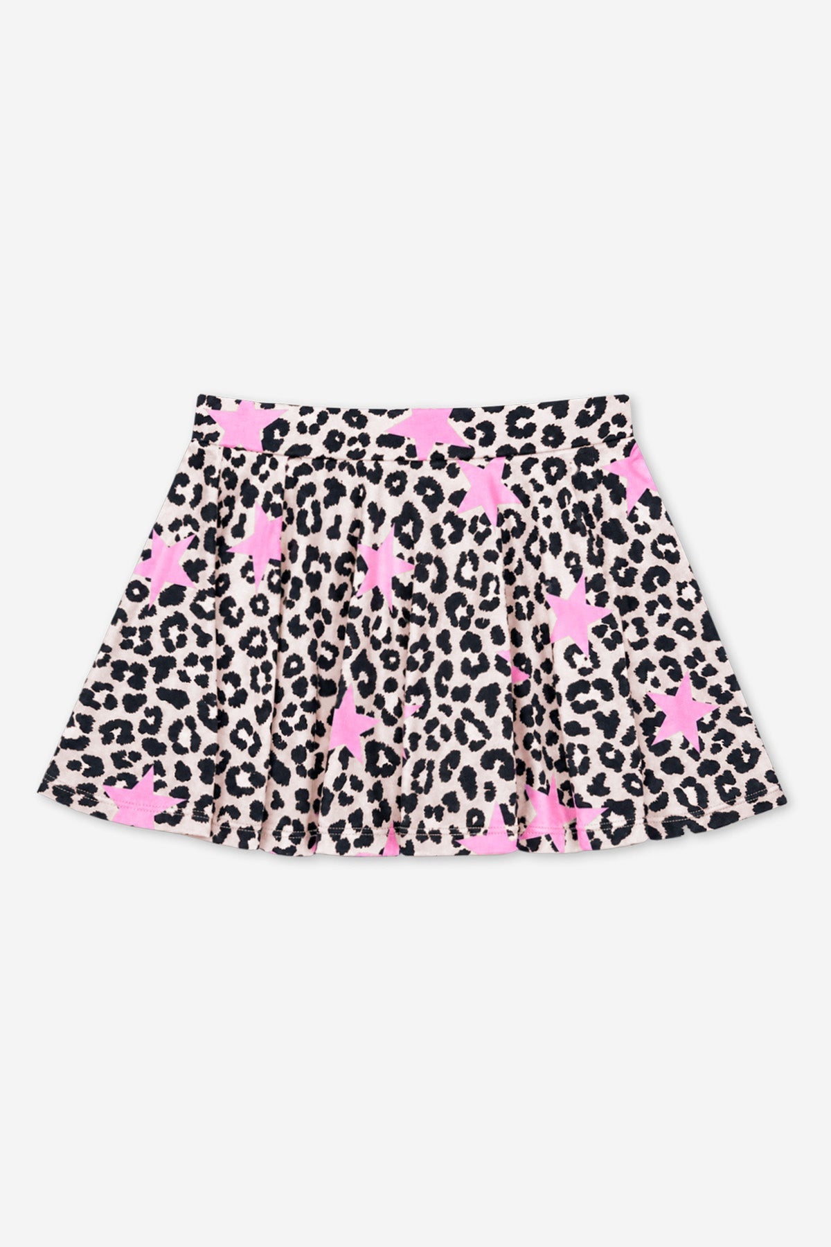 Simply Soft Skort - Taupe Pink Leopard Star - NEW!