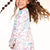 Ivory Floral Bow - NEW!