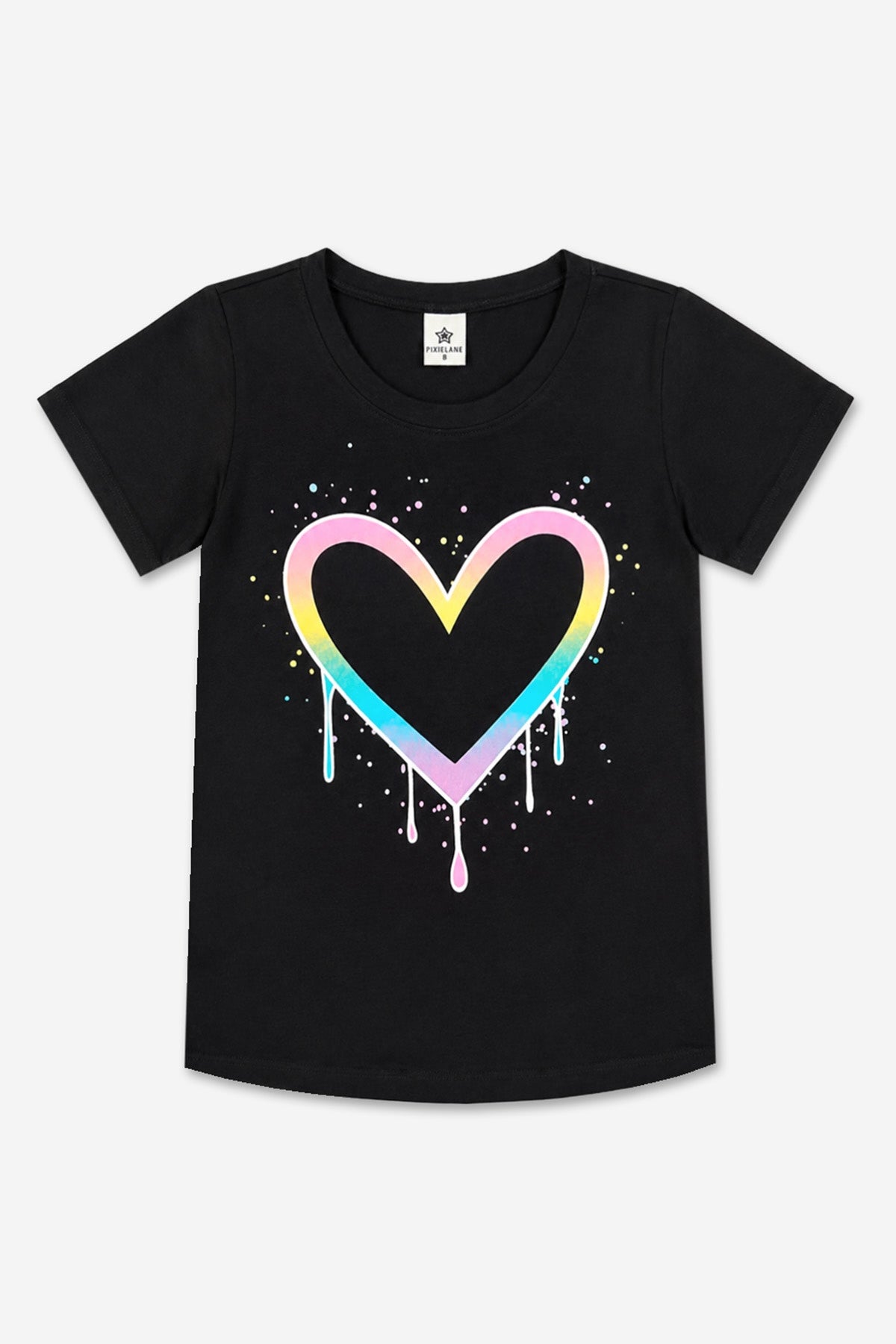 3 Pack Retro Rainbow & Leopard Heart Leggings - Retro Rainbow & Hearts - NEW!