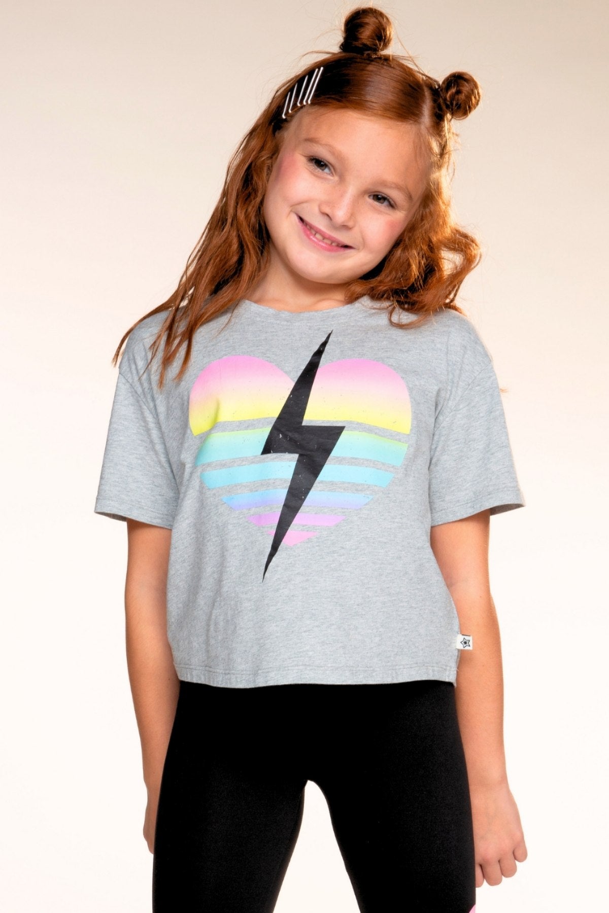 Washed Cotton Drop Shoulder Tee. - Pink Cowboy Boot