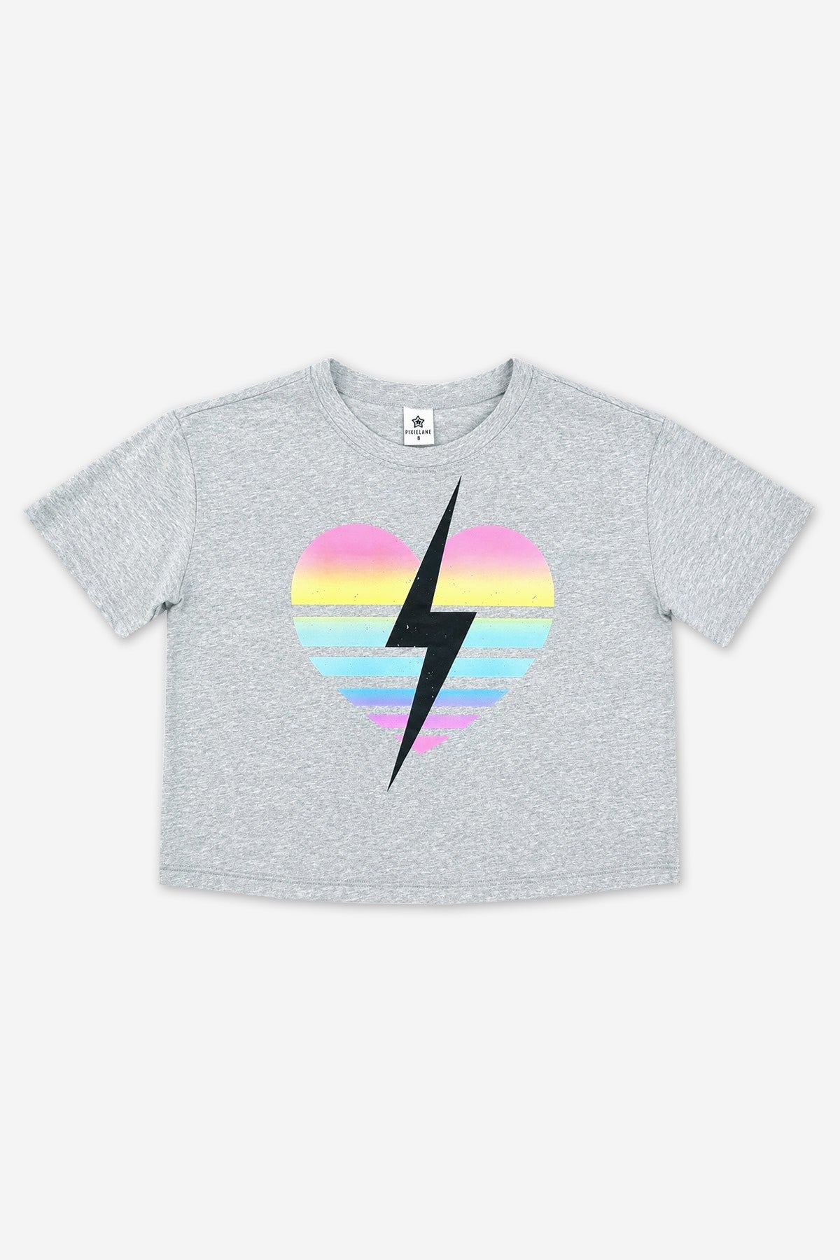 Washed Cotton Drop Shoulder Tee. - Pink Cowboy Boot