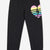 Black Rainbow Heart Bolt - NEW!