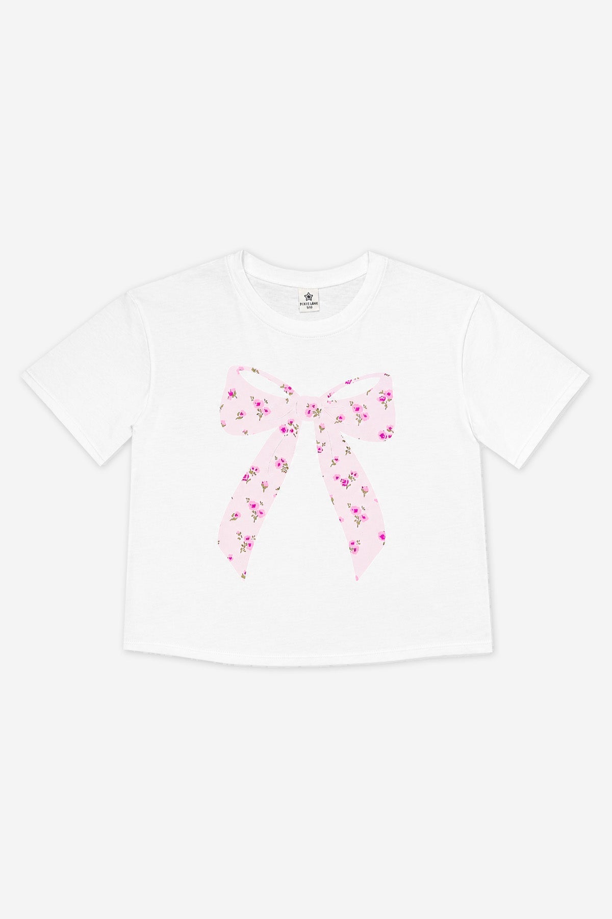 Washed Cotton Drop Shoulder Tee. - Grey Pink Moon