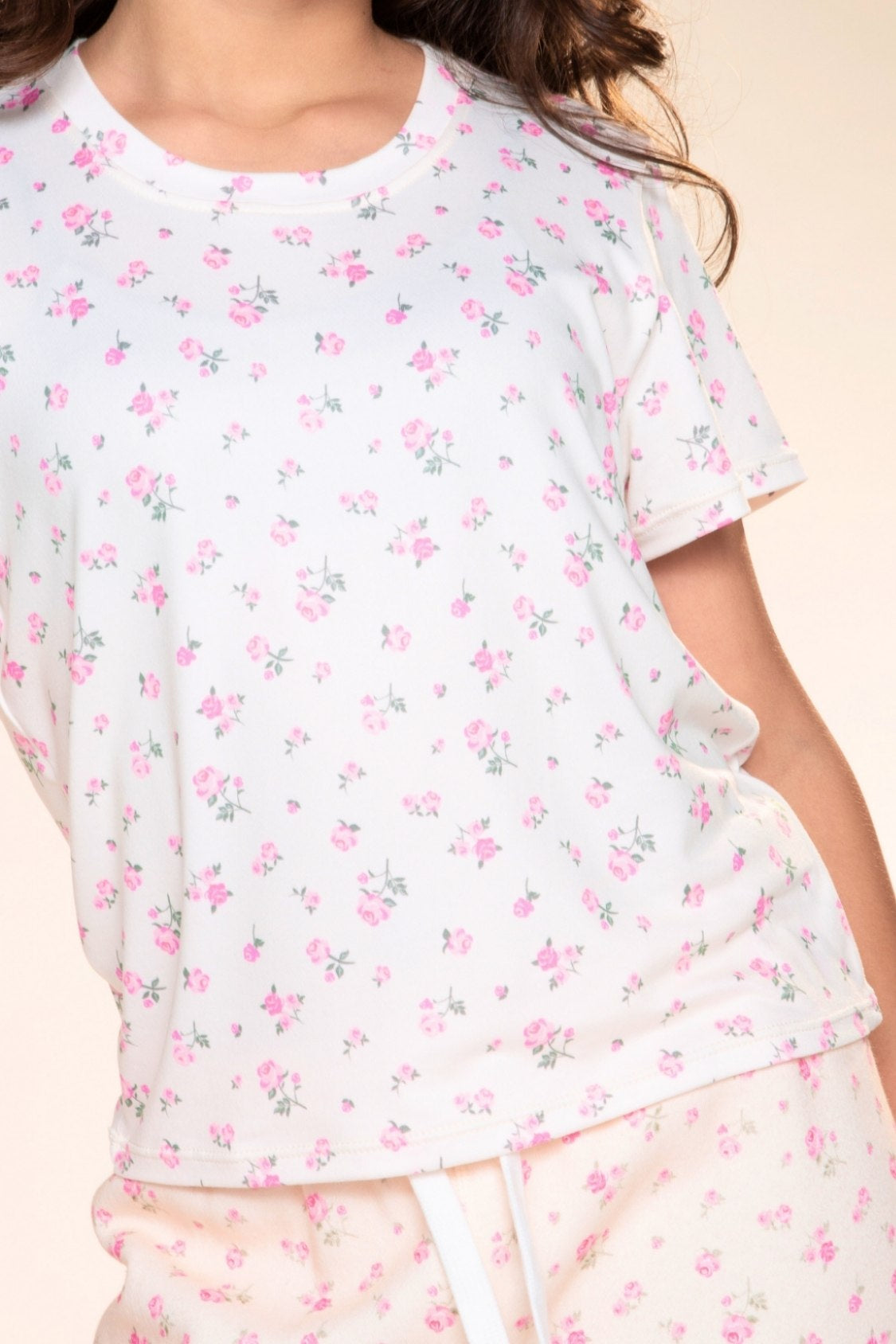 4 Pack Simply Soft Easy Tee - Denim Sky | Ivory Ditsy Pink Floral | Dusty Pink | Ivory Pink Floral - NEW!